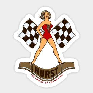 Hurst - The Choice of Champions Sticker
